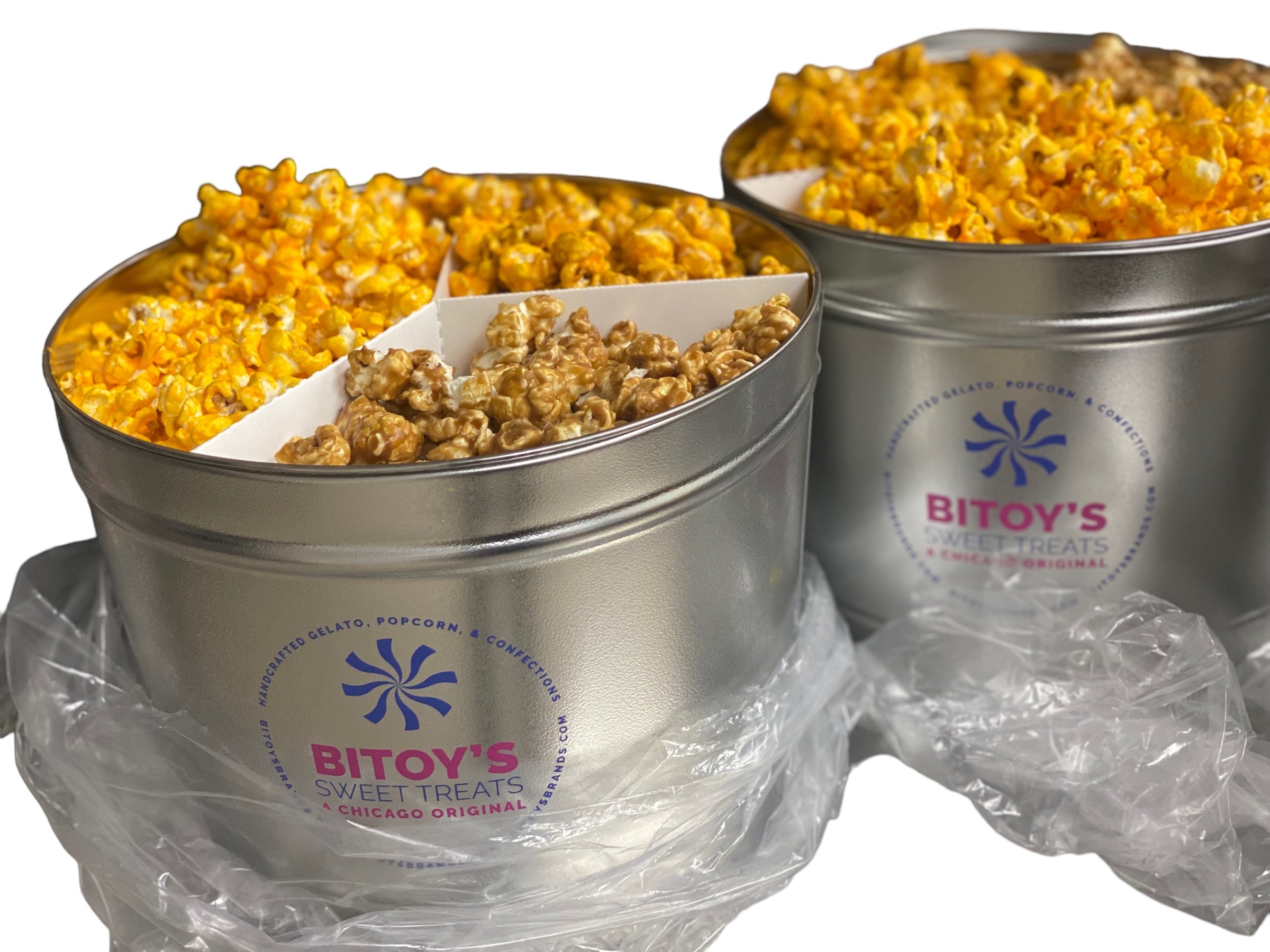 2 Gallon Popcorn Tins – Bitoys Sweet Treats